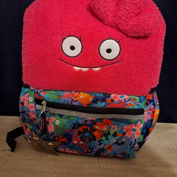 Uglydoll 16" Halfway Gorgeous Kids' Backpack - Pink - Picture 4 of 5